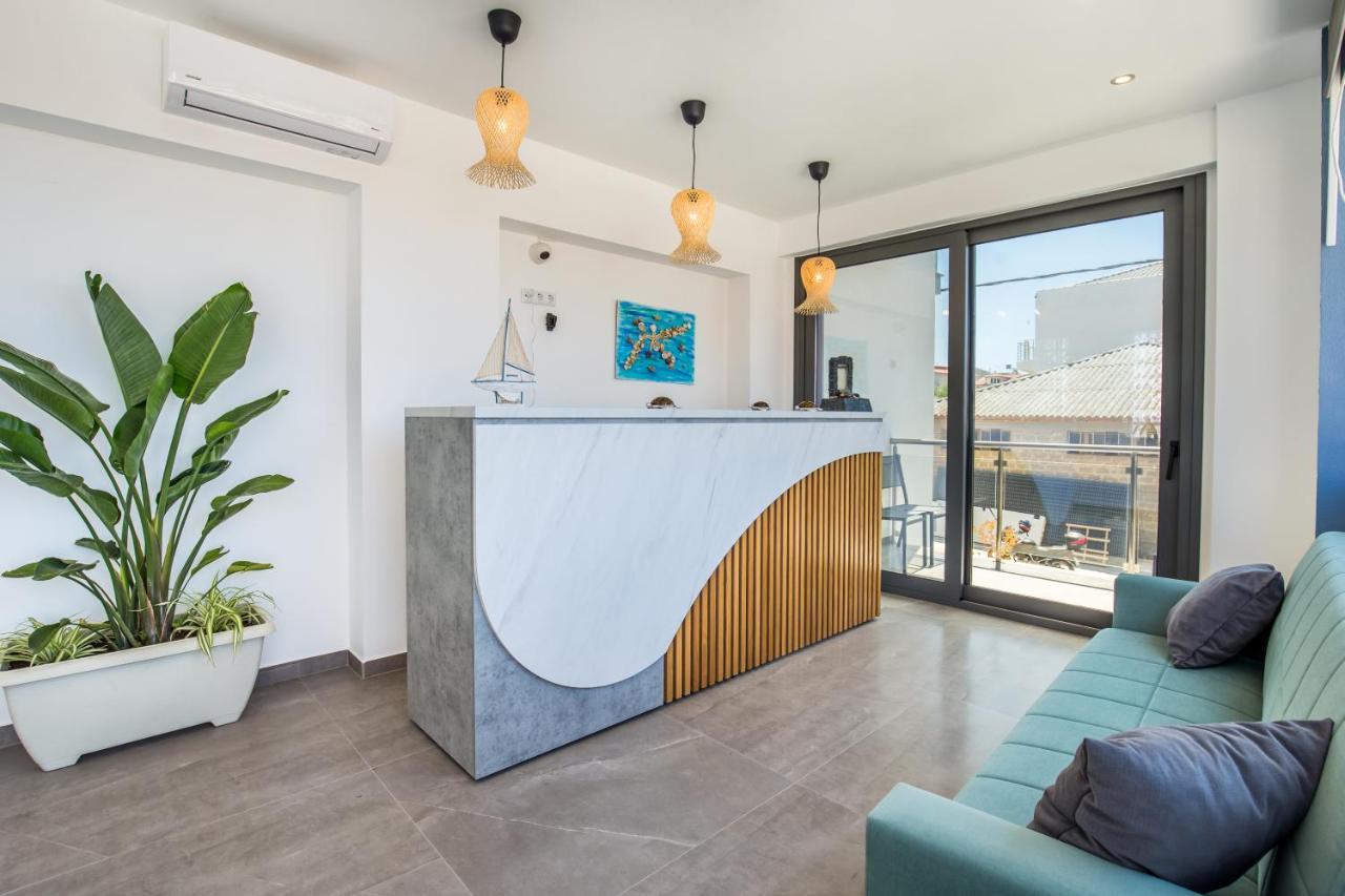 Apartamento Azzurro Deluxe Limenaria  Exterior foto